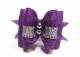 Schleife *purple-silber*