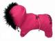 Schneeanzug pink mit Pf�tchenmotiv