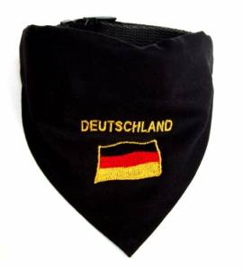 Halsband mit Halstuch *Deutschland* - Bild vergrern 