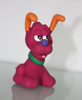 Latex-Hund Pluto pink - Bild vergr��ern 