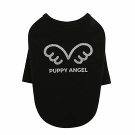 Puppy Angel *Signature Wing T-Shirt* schwarz - Bild vergr��ern 