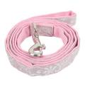 Ballroom Flirt Leash rose-silber
