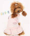 Pretty Dotty Dress Shirtkleid rosa