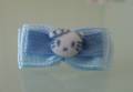 Mini-Schleife Kitty blau