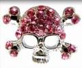 Strass Motiv Totenkopf Skully