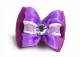Schleife *Big Strass* Violett