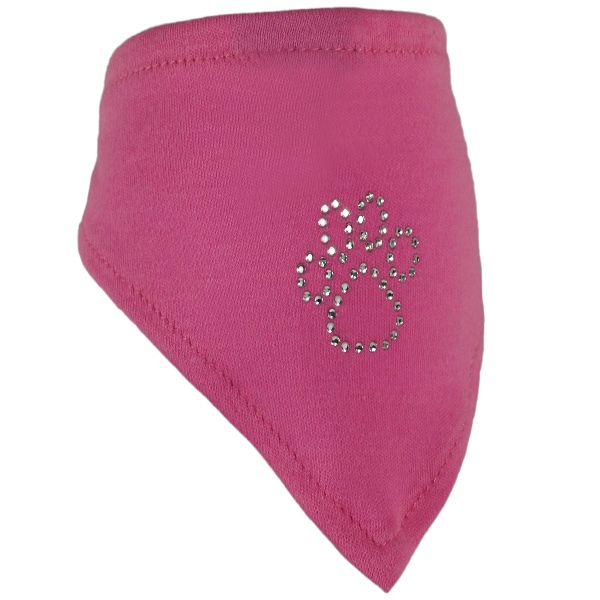 Halstuch *Pfötchen* rosa